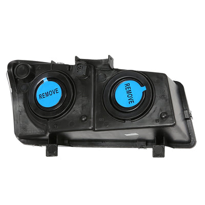 D-Motoring - Headlights - Smoked Lens - Clear Corner - 2 PCS - Plug-n-Play - Pair - Chevrolet Avalanche 1500 / 2500 / SIlverado 1500 / 1500HD / 2500HD / 3500 / 2500 - 4