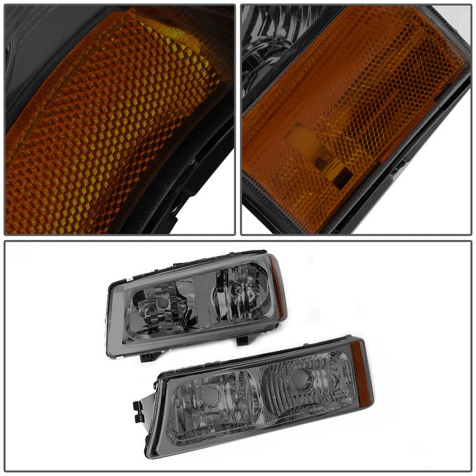 headlight-chevy-avalanche-silverado-hl-oh-cs03-4p-sm-am - 4