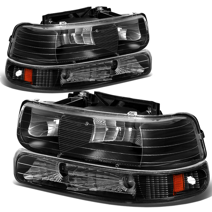 headlight-chevy-silverado-suburban-hl-oh-cs99-4p-bk-ab - 2