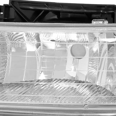 D-Motoring - Headlights - Chrome Housing - 4 PCS - Plug-n-Play - Pair - Chevrolet SIlverado 1500(HD) / 2500(HD) / 3500HD / Suburban 1500 / 2500 / Tahoe - 2