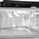 D-Motoring - Headlights - Chrome Housing - 4 PCS - Plug-n-Play - Pair - Chevrolet SIlverado 1500(HD) / 2500(HD) / 3500HD / Suburban 1500 / 2500 / Tahoe - 2