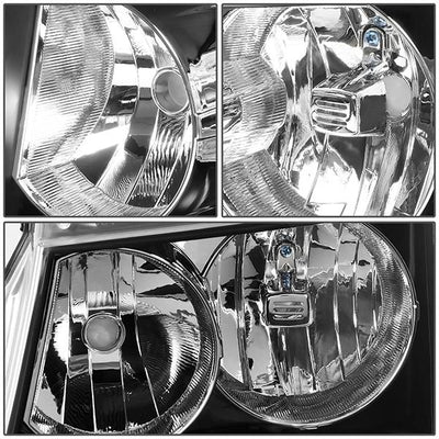 07-14 Chevy Tahoe Suburban Headlights - Black Housing - Plug-n-Play - Pair - 3