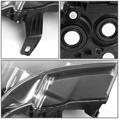 07-14 Chevy Tahoe Suburban Headlights - Black Housing - Plug-n-Play - Pair - 5