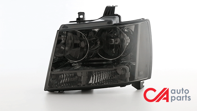 07-14-chevy-suburban-avalanche-headlights-front-bumper-smoked-lens-clear-corner-pair-hl-oh-csa07-sm-cl1 - 6