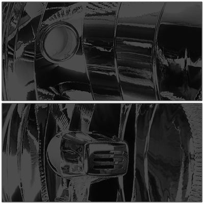 D-Motoring - 7-14 Chevy Silverado 1500 2500 3500 Headlights - Smoked Lens - Amber Corner - Plug-n-Play - Pair - 3