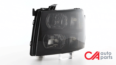 7-14-chevy-silverado-1500-2500-3500-headlights-smoked-lens-clear-corner-plug-n-play-pair-hl-oh-csil07-bk-sm-cl1 - 3