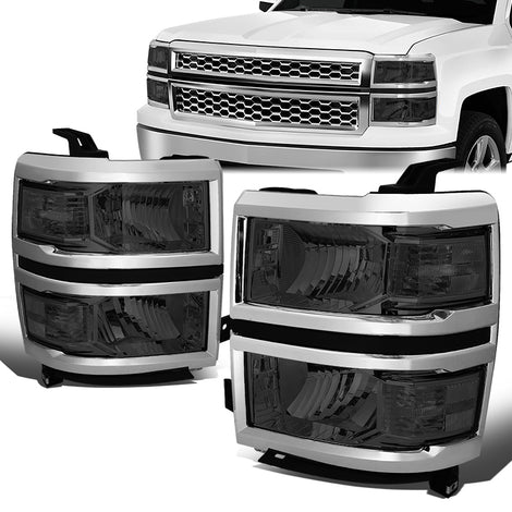 Factory Style Headlights <br>14-15 Chevy Silverado 1500