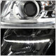 D-Motoring - Headlights - LED DRL - Chrome Housing - Amber Corner - Projector - Plug-n-Play - Pair - Chevrolet Tahoe / Suburban - 3