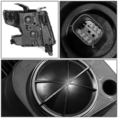 D-Motoring - Headlights - LED DRL - Smoked Lens - Amber Corner - Projector - Plug-n-Play - Pair - Chevrolet Tahoe / Suburban - 4