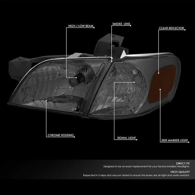 Factory Style Headlights <br>97-05 Chevy Venture, 97-04 Oldsmobile Silhouette