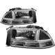 D-Motoring - Headlights - Black Housing - Plug-n-Play - Pair - Dodge Dakota / Durango - 1