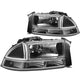 D-Motoring - Headlights - Black Housing - Plug-n-Play - Pair - Dodge Dakota / Durango - 3