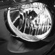 D-Motoring - Headlights - Black Housing - Clear Lens - Amber Corner - Plug-n-Play - Pair - 11-13 Dodge Durango - 3