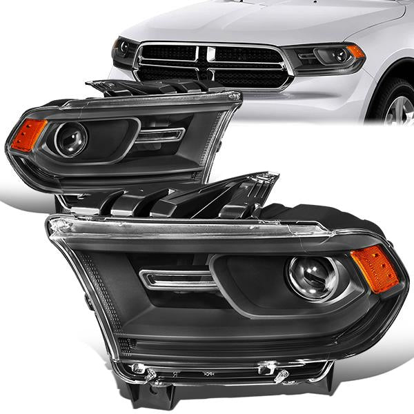 14-19-dodge-durango-projector-headlight-headlamp-black-housing-amber-corner-hl-oh-ddur14-bk-am - 1