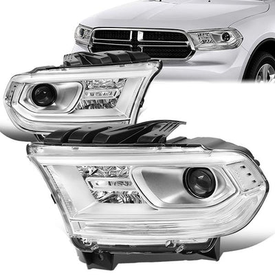 14-19-dodge-durango-projector-headlight-headlamp-chrome-housing-clear-corner-hl-oh-ddur14-ch-cl1 - 1