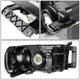 D-Motoring - Headlights - Chrome Housing - Plug-n-Play - Pair - 03-05 Dodge Ram 1500 / 2500 / 3500 - 4