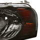 D-Motoring - Headlights - Smoked Lens - Amber Corner - Plug-n-Play - Pair - 03-05 Dodge Ram 1500 / 2500 / 3500 - 3