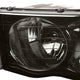 D-Motoring - Headlights - Smoked Lens - Clear Corner - Plug-n-Play - Pair - 02-05 Dodge Ram 1500 / 2500 / 3500 - 2