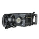 D-Motoring - Headlights - Smoked Lens - Clear Corner - Plug-n-Play - Pair - 02-05 Dodge Ram 1500 / 2500 / 3500 - 4