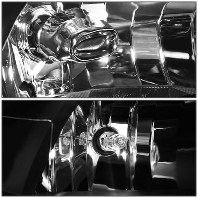 D-Motoring - Headlights - Black Housing - Amber Corner - Plug-n-Play - Pair - RAM 1500 / 2500 / 3500 / 4500 / 5500 - 2