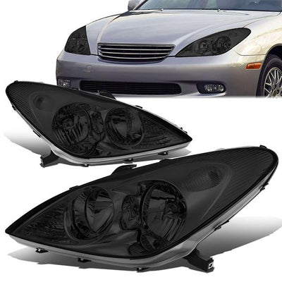 02-04-lexus-es300-es330-headlight-headlamps-smoked-housing-hl-oh-es30002-sm-cl1 - 1