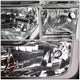 D-Motoring - Headlights - Chrome Housing - Amber Corner - Plug-n-Play - Pair - 15-17 Ford F-150 - 2