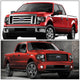 D-Motoring - Headlights - Black Housing - Amber Corner - Plug-n-Play - Pair - 09-14 Ford F-150 - 5