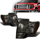 09-14 Ford F-150 Headlights - Smoked Housing - Amber Corner - Plug-n-Play - Pair