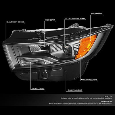 15-18-ford-edge-projector-headlight-headlamps-black-housing-amber-corner-hl-oh-fedg15-bk-am - 2
