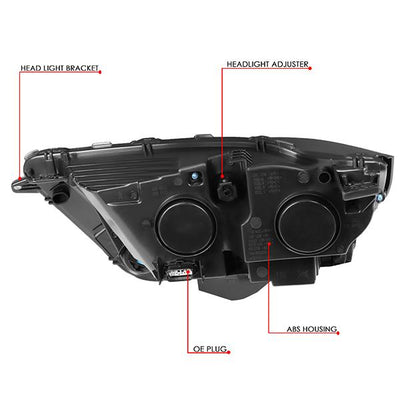 15-18-ford-edge-projector-headlight-headlamps-chrome-housing-clear-corner-hl-oh-fedg15-ch-cl1 - 6