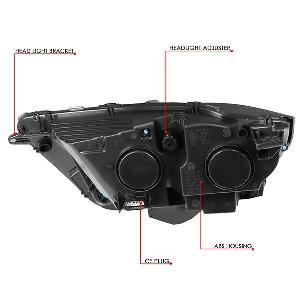 15-18-ford-edge-projector-headlight-headlamps-chrome-housing-clear-corner-hl-oh-fedg15-ch-cl1 - 6