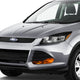 D-Motoring - Headlights - Black Housing - Amber Corner - Plug-n-Play - Pair - 13-16 Ford Escape - 5