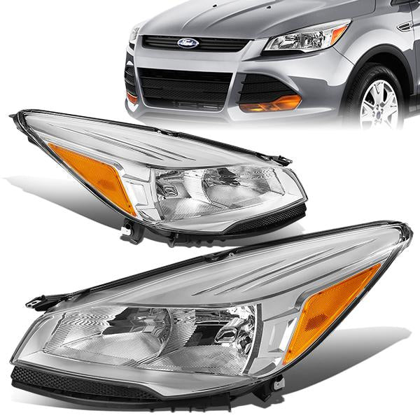 13-16 Ford Escape Factory Style Headlights - CA Auto Parts