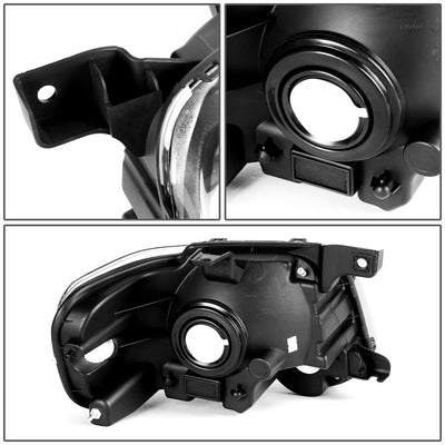 D-Motoring - Headlights - Black Housing - Amber Corner - Plug-n-Play - Pair - Ford Explorer / Explorer Sport Trac - 4