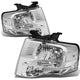 D-Motoring - Headlights - Chrome Housing - Plug-n-Play - Pair - 07-14 Ford Expedition - 1