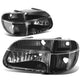 D-Motoring - Headlights - Black Housing - Plug-n-Play - Pair - Ford Explorer / Mercury Mountaineer - 1