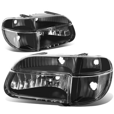 D-Motoring - Headlights - Black Housing - Plug-n-Play - Pair - Ford Explorer / Mercury Mountaineer - 1