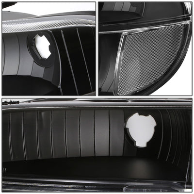 D-Motoring - Headlights - Black Housing - Plug-n-Play - Pair - Ford Explorer / Mercury Mountaineer - 2