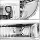 D-Motoring - Headlights - Chrome Housing - Plug-n-Play - Pair - Ford Explorer / Mercury Mountaineer - 2