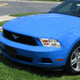 D-Motoring - Headlights - Chrome Housing - Amber Corner - Plug-n-Play - Pair - 10-14 Ford Mustang - 5