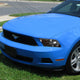 D-Motoring - Headlights - Smoked Lens - Amber Corner - Plug-n-Play - Pair - 10-14 Ford Mustang - 5