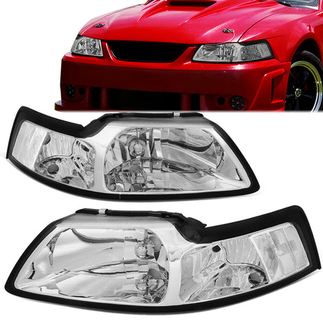 headlight-ford-mustang-hl-oh-fm99-ch-cl1 - 1