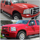 D-Motoring - Headlights - Chrome Housing - Plug-n-Play - Pair - 05-07 Ford F-250 / 350 / 450 / 550 Super Duty - 5
