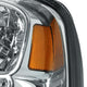 D-Motoring - Headlights - LED DRL - Chrome Housing - Amber Corner - Plug-n-Play - Pair - Ford F-250 / 350 / 450 / 550 Super Duty - 5