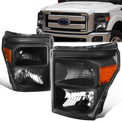 headlight-ford-super-duty-hl-oh-fsu13-bk-am - 1
