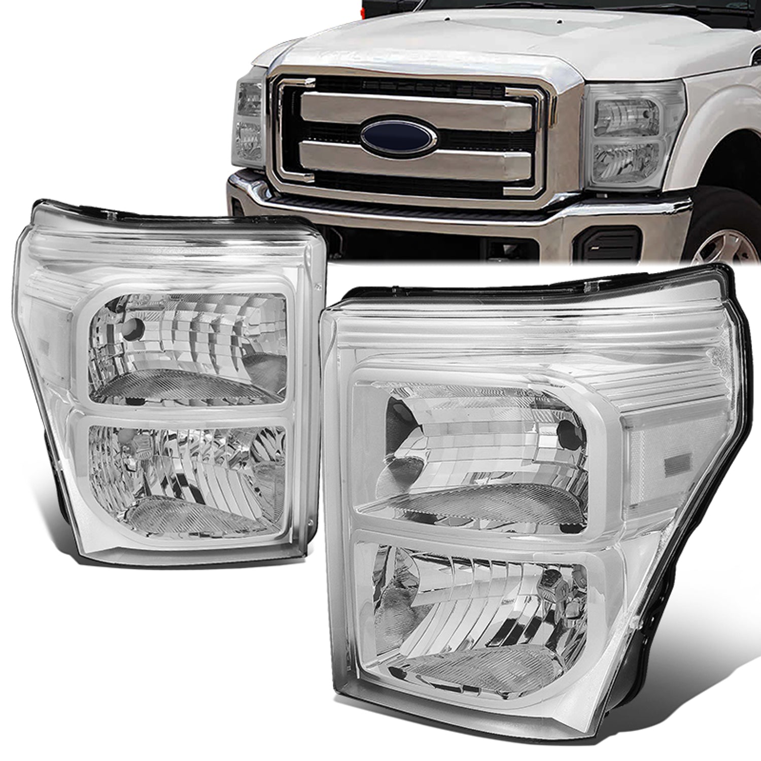headlight-ford-super-duty-hl-oh-fsu13-ch-cl1 - 1