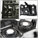 D-Motoring - Headlights - Smoked Lens - Amber Corner - Plug-n-Play - Pair - GMC Sierra 1500 / 2500 / 3500 - 4