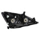 D-Motoring - Headlights - Black Housing - Plug-n-Play - Pair - 03-07 Honda Accord - 4