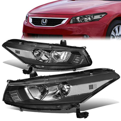 08-12-honda-accord-2-dr-coupeheadlights-black-housing-clear-lens-clear-corner-plug-n-play-pair-hl-oh-ha082d-bk-cl1-t2 - 1