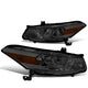 08-12 Honda Accord 2-Dr Coupe Headlights - Smoked Housing - Amber Corner - Plug-n-Play - Pair